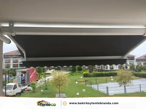 balkon kasetli tente uygulamasi