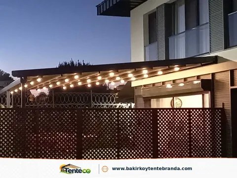 bahce kat pergola tente