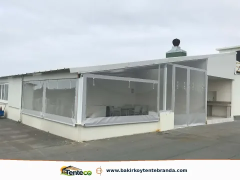 teras kapama seffaf branda
