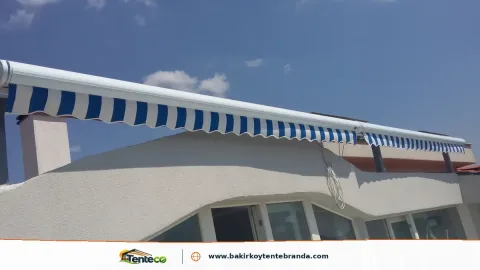 teras kasetli tente sistemi