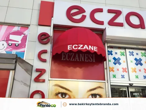 eczane girisi balon karpuz tente