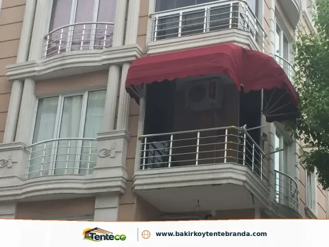 koseli koruklu tente