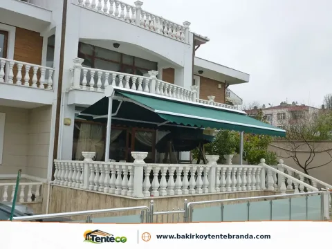 villa bahcesi cift yonlu tente