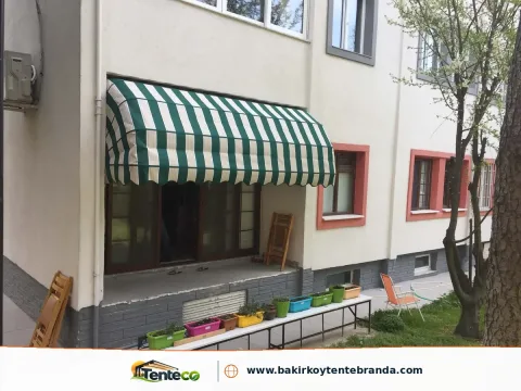 balon koruklu tente modeli