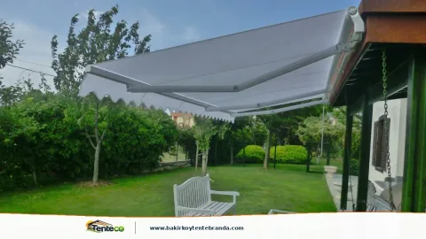 38 06 beyaz mafsalli tente
